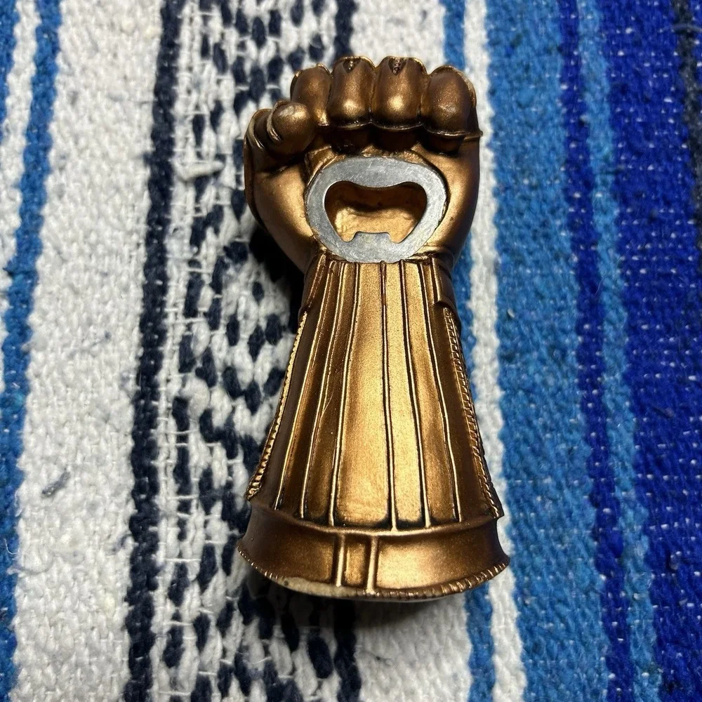 Marvel Avengers Infinity Gauntlet Thanos Glove Bottle Opener Beer Soda 5